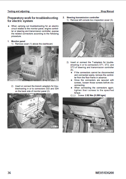 Komatsu D61EX-15, D61PX-15 Dozer Service Manual - Image 4