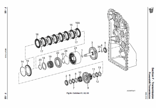 JCB 722 Articulated Dump Truck Service Manual - Image 4