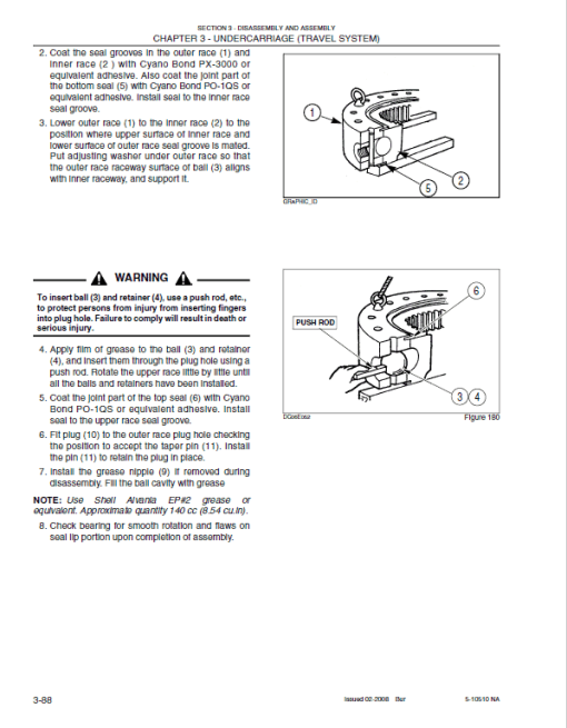 Kobelco ED195-8 Tier 3 Excavator Dozer Repair Service Manual - Image 4