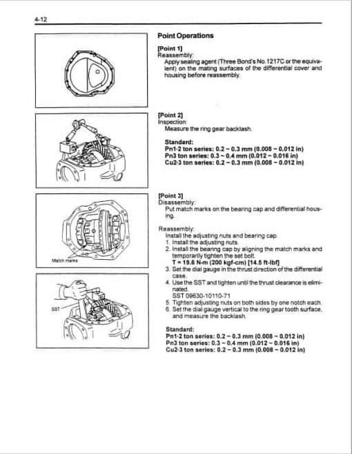 TOYOTA 7FGCU20, 7FGCU25, 7FGCU30, 7FGCU32 Forklift Repair Manual - Image 4