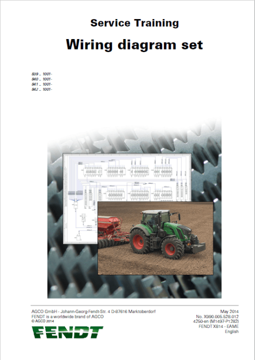 Fendt 822, 824, 826, 828 Vario S4 Tractors Workshop Repair Manual - Image 2