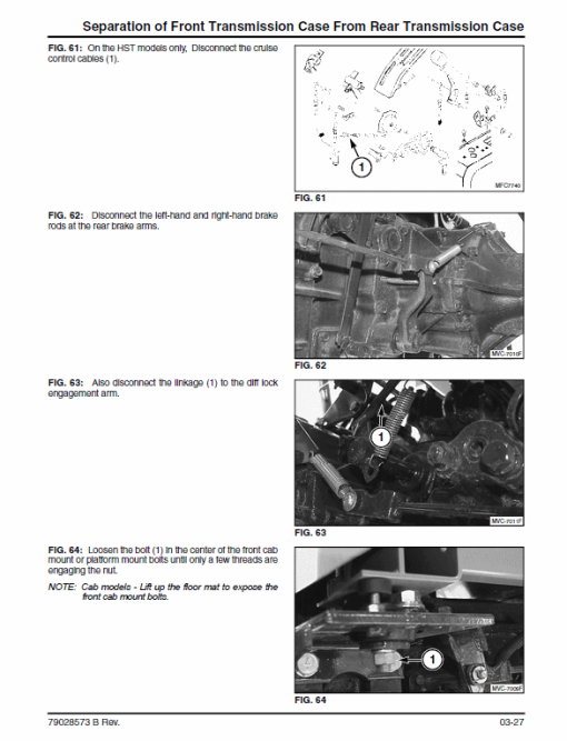 Challenger MT285, MT295 Tractor Service Manual - Image 4