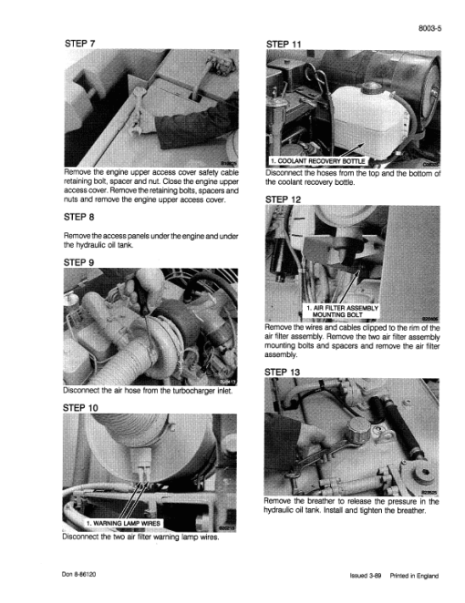 Case 1088 Excavator Service Manual - Image 4