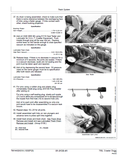 John Deere 750L Crawler Dozer Repair Technical Manual (S.N after F383562 - ) - Image 4