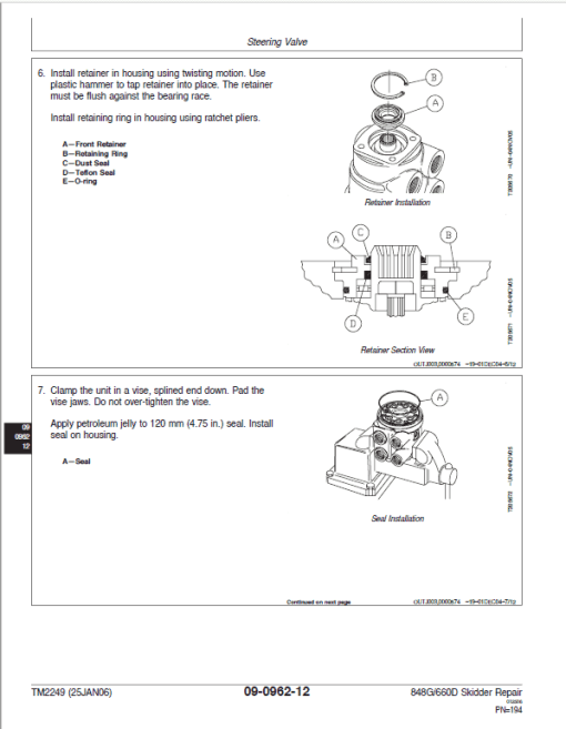 John Deere 848G, 660D Skidder Repair Technical Manual - Image 4