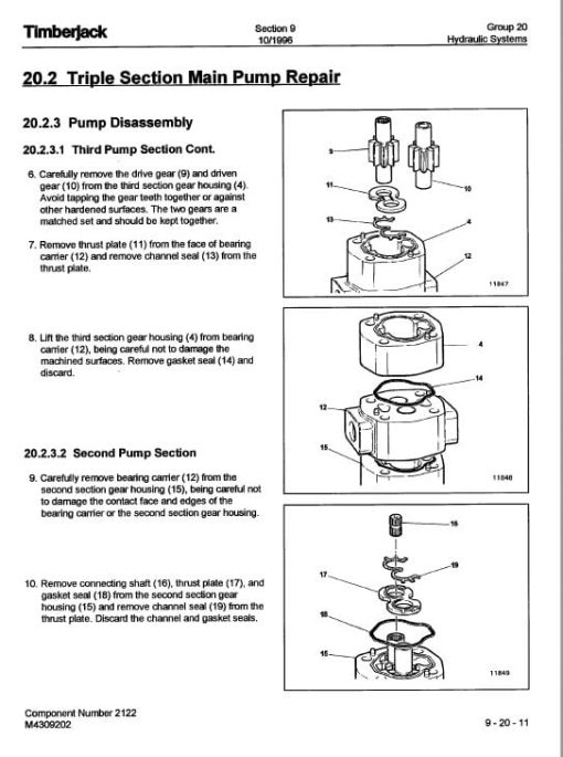 Timberjack 330, 430 Knuckle Boom Loader Service Repair Manual - Image 4