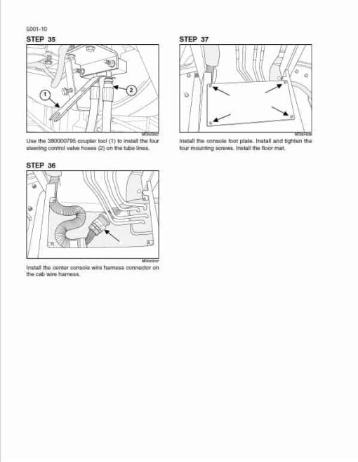 Case 280, 330, 380, 430, 480, 530 Steiger Tractor Service Manual - Image 4