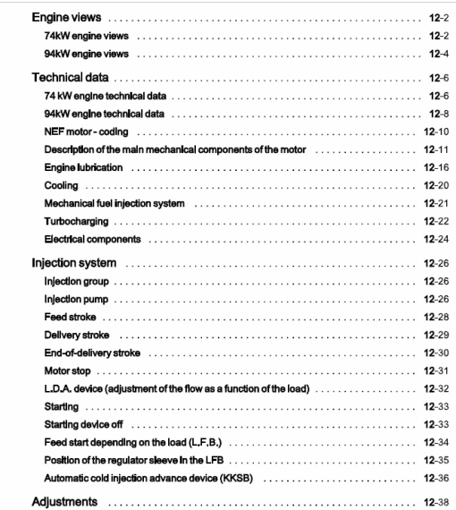 OM Pimespo XD100, XD60, XD70, XD80 Forklift Workshop Manual - Image 4