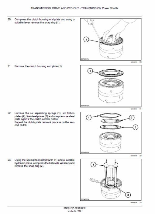 New Holland T6010, T6020, T6030 Tractor Service Manual - Image 4