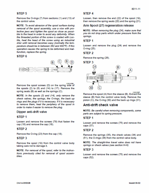 Case CX290 Excavator Service Manual - Image 4