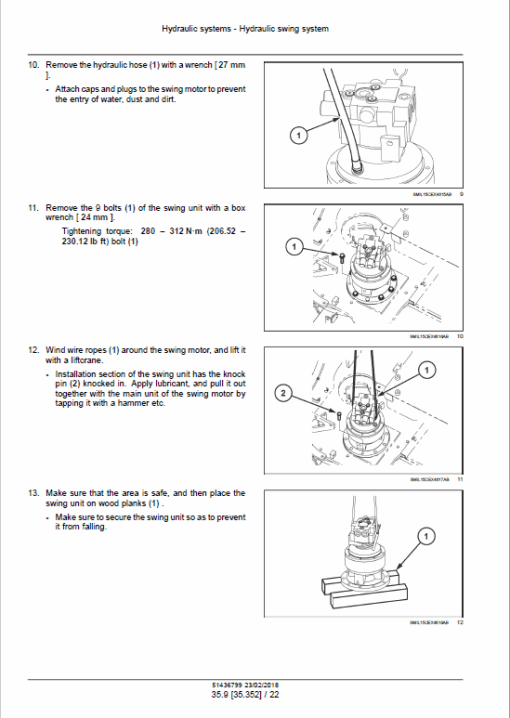 Case CX130D Crawler Excavator Service Manual - Image 4