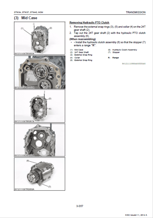 Kubota STW34, STW37, STW40 Tractor Service Manual - Image 4