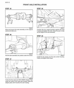 Repair Manual, Service Manual, Workshop Manual