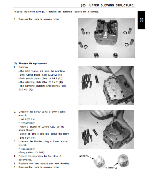 Kobelco SK225SR, SK225SRLC Hydraulic Excavator Repair Service Manual - Image 4