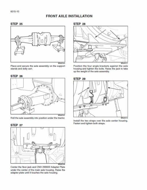 Case 335, 385, 435, 485, 535 Steiger Tractor Service Manual - Image 4