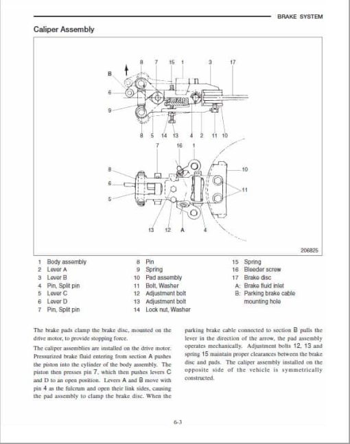 Mitsubishi FB16K, FB18K, FB20KC Forklift Lift Truck Service Manual - Image 4