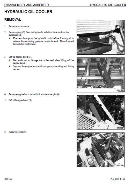 Komatsu Galeo PC300LL-7L Excavator Service Manual - Image 4