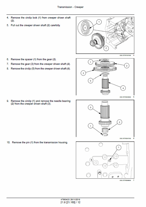 New Holland 6010, 6510, 7510 Tractor Service Manual - Image 4