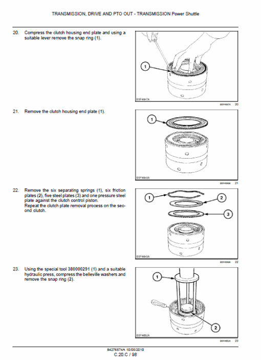 New Holland T6040, T6050, T6060, T6070 Tractor Service Manual - Image 4