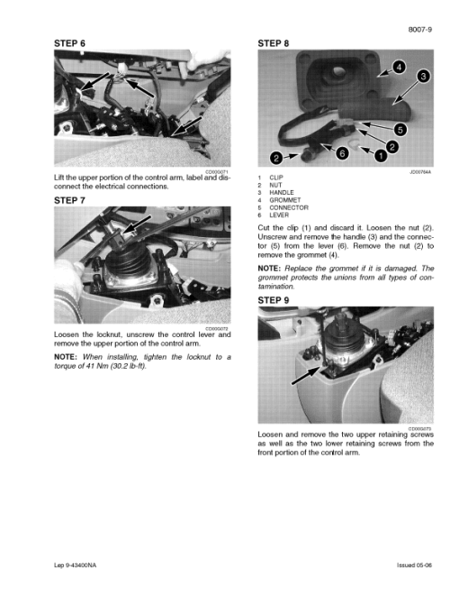 Case CX330 Excavator Service Manual - Image 4