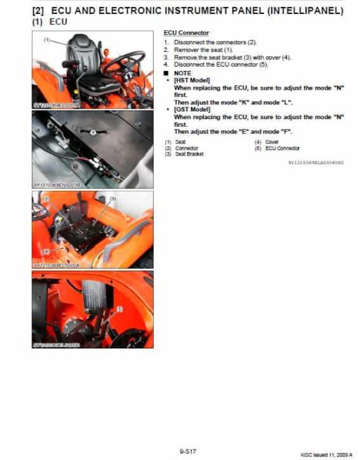 Kubota L4740-3, L5040-3, L5240-3, L5740-3 Workshop Repair Manual - Image 4