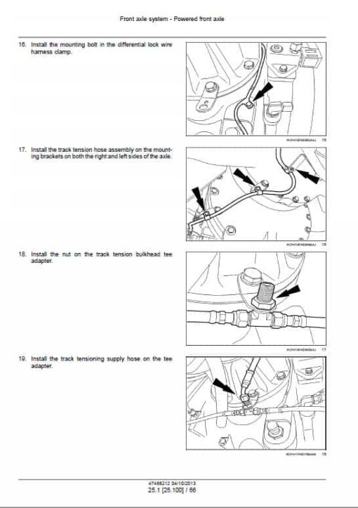 Case 350, 400, 450, 600 Steiger Tractor Service Manual - Image 4