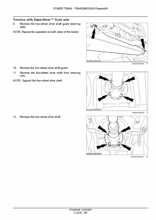 New Holland T7030, T7040, T7050, T7060 Tractor Service Manual - Image 4