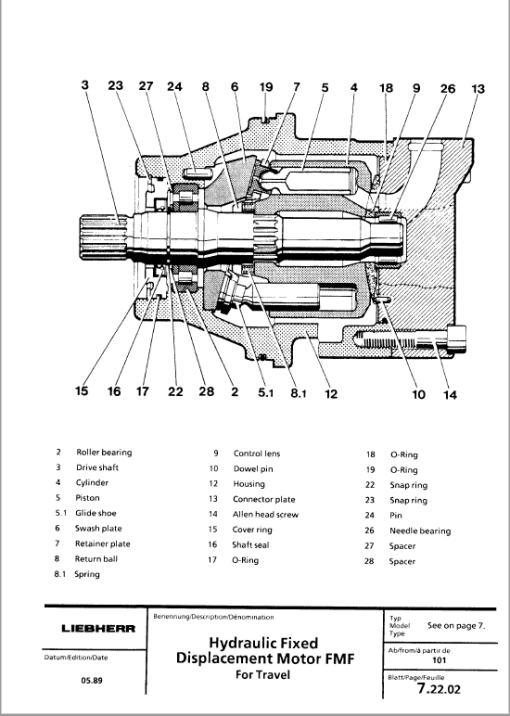 Liebherr R900, R902, R912, R922, R932, R942 Litronic Excavator Service Manual - Image 4