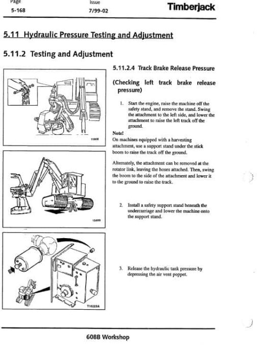 Timberjack 608B Carriers Service Repair Manual (987327 and Up) - Image 4