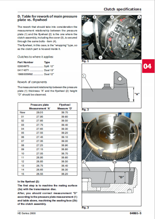 Massey Ferguson 2650, 2660, 2670, 2680 Tractor Service Manual - Image 4