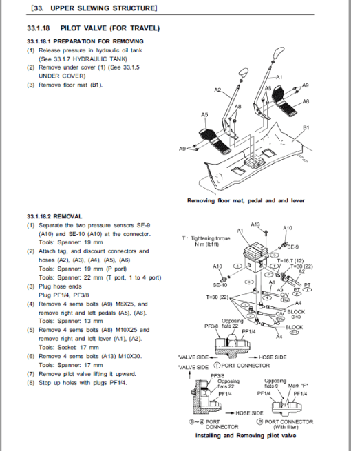 Kobelco SK260LC-9, SK260NLC-9 Hydraulic Excavator Repair Service Manual - Image 4