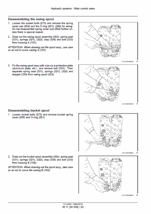 Case CX220C Crawler Excavator Service Manual - Image 4