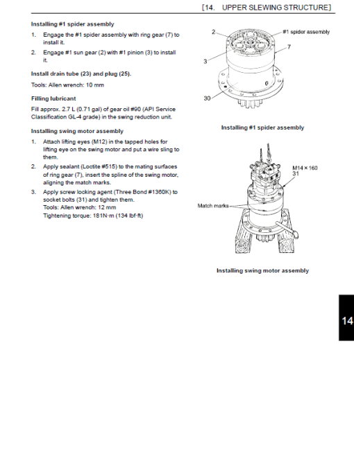 Kobelco SK260LC-10, SK260LC-10E, SK260NLC-10, SK260NLC-10E Hydraulic Excavator Repair Manual - Image 4