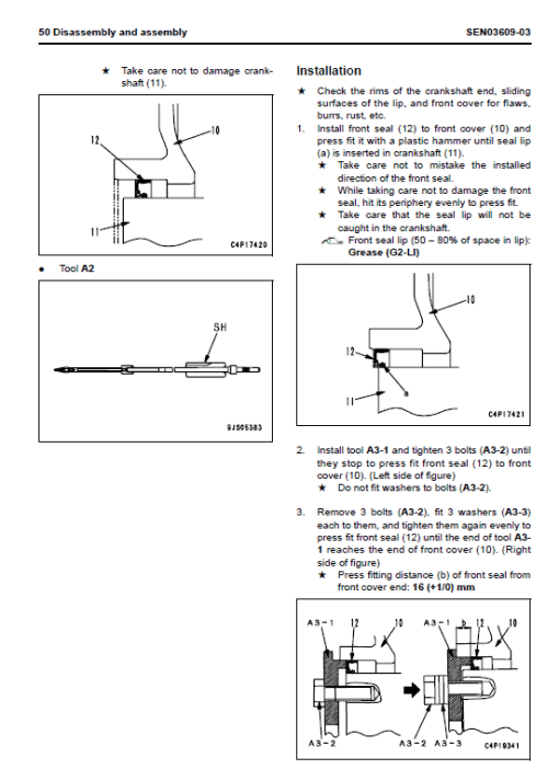 Komatsu PC400-7E0, PC400LC-7E0, PC450-7E0, PC450LC-7E0 Excavator Manual - Image 4