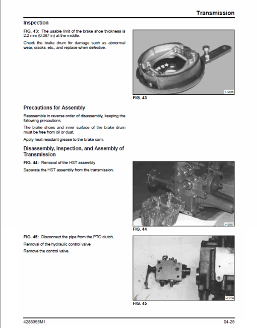 Massey Ferguson FC23 Front Mower Service Manual - Image 4