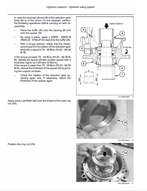 Case WX148 Wheeled Excavator Service Manual - Image 5