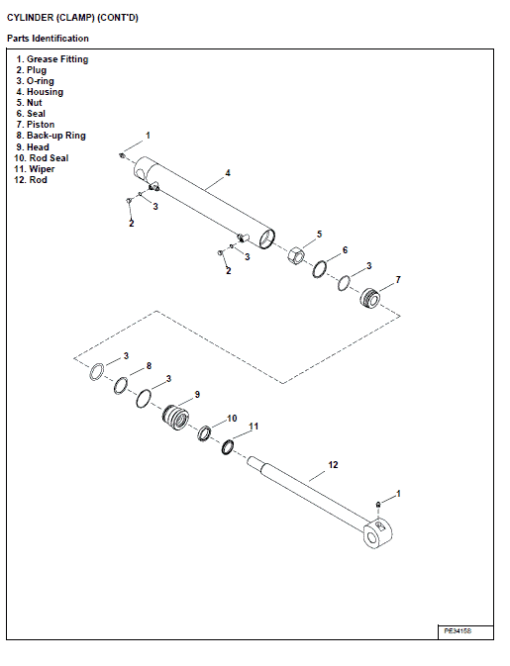 Bobcat E35 Compact Excavator Service Manual - Image 4