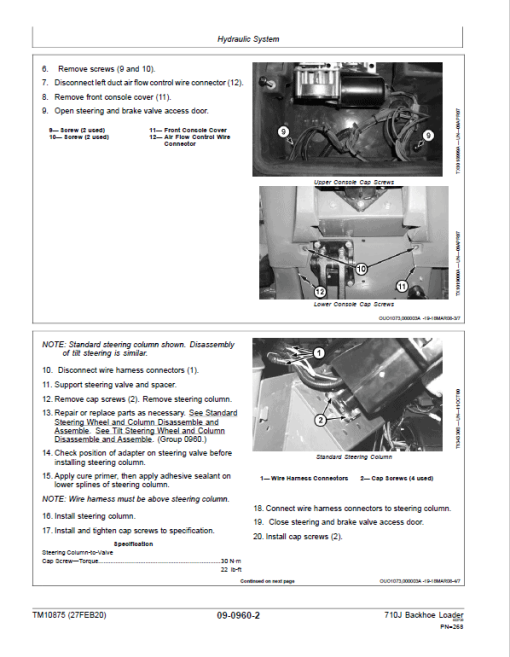 John Deere 710J Backhoe Loader Technical Manual (S.N 159770 - 161143 and after 172185 - ) - Image 4