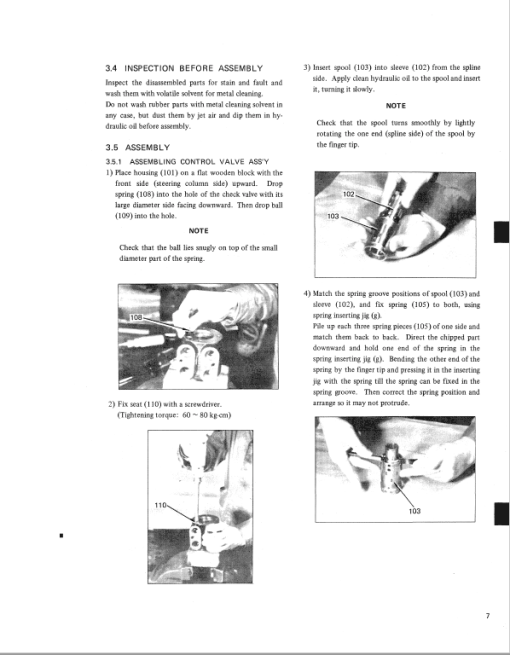 Kobelco KW904, KW904D Hydraulic Excavator Repair Service Manual - Image 4