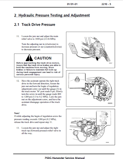 John Deere 753G Tracked Harvester Repair Technical Manual (S.N 002045 – 002063) - Image 5