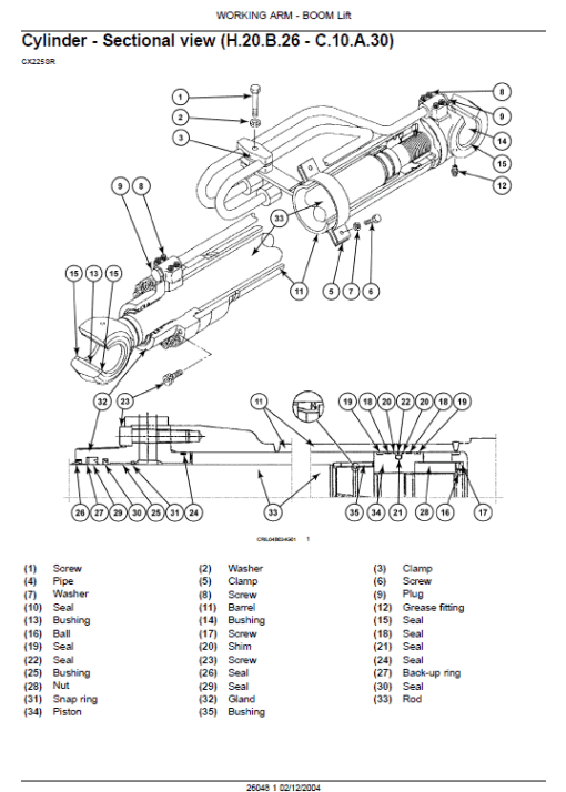 Case CX225SR Excavator Service Manual - Image 5