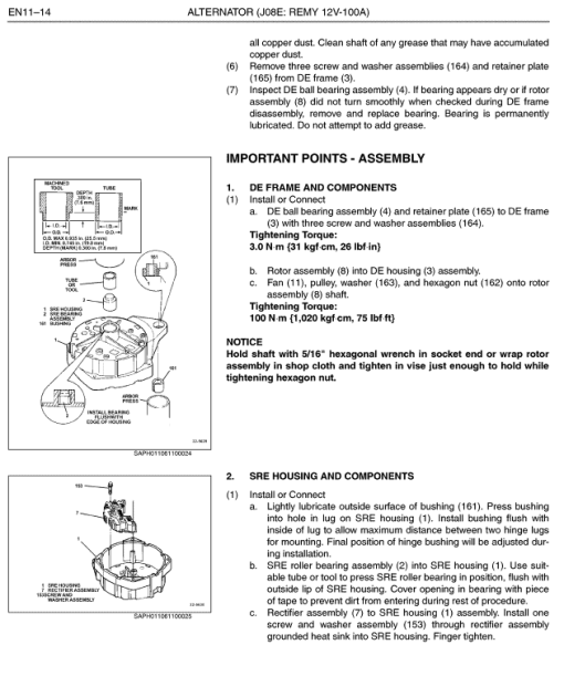 Hino 145, 165, 185, 238, 258LP, 268, 308, 338 Series Year 2008 Repair Manual - Image 4