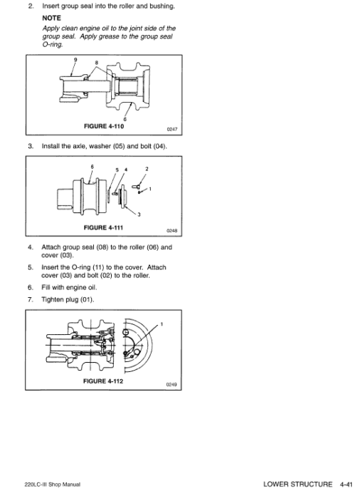 Daewoo Solar S220LC-3 Excavator Service Manual - Image 4