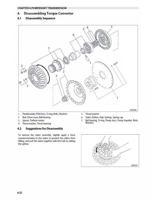 CAT DP70N1 Forklift Lift Truck Service Manual - Image 4