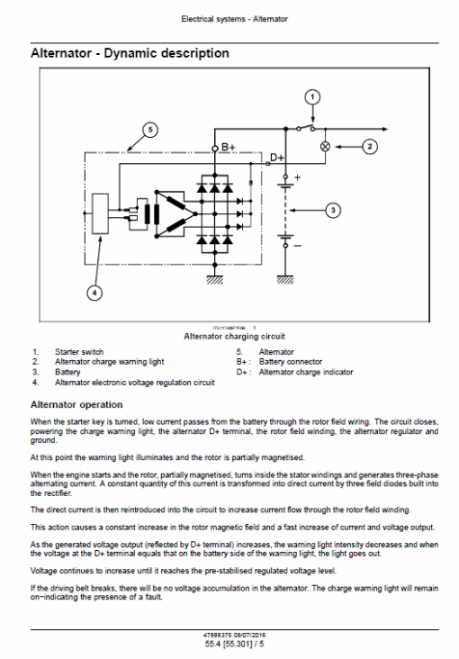 New Holland T4.75V, T4.85V, T4.95V, T4.105V Tier 3 Tractor Manual - Image 4