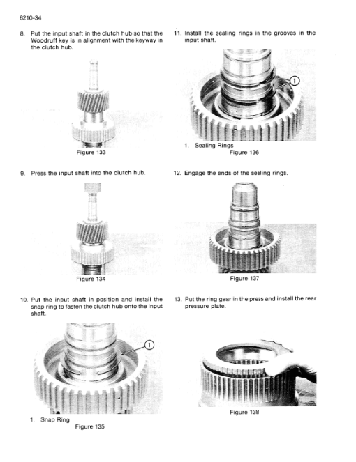 Case 350B Crawler Dozer Service Manual - Image 4