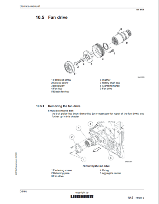 Liebherr D846 Engine Service Manual - Image 4