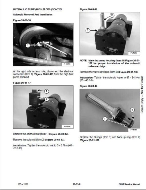 Bobcat S650 Skid-Steer Loader Service Manual - Image 4