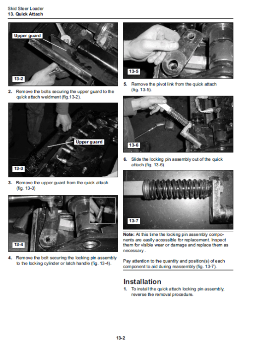 Takeuchi TS50V and TS60V SkidSteer Loader Service Manual - Image 4