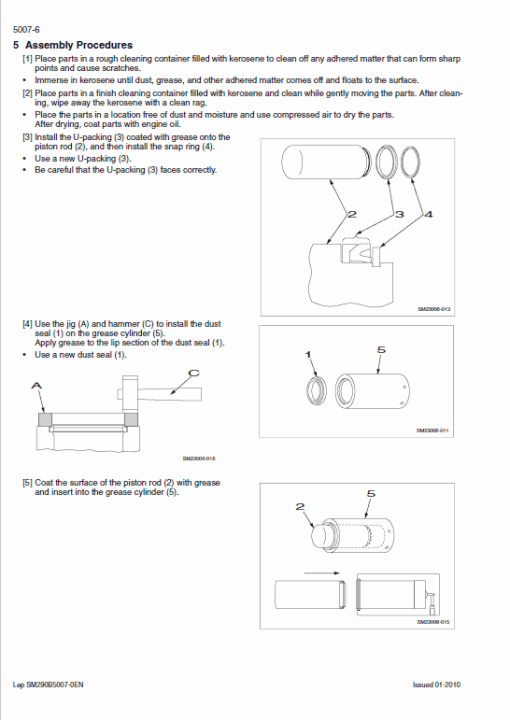 Case CX290B Crawler Excavator Service Manual - Image 4